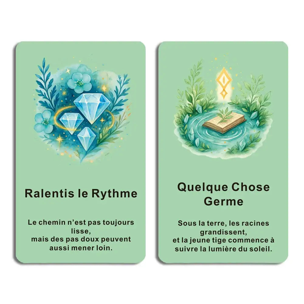 Cartes Tarot français Messages Mystérieux