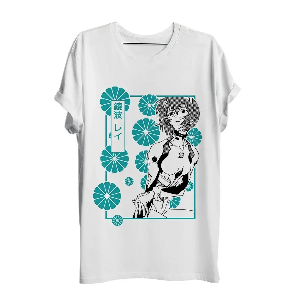 Tee Shirt Rei Ayanami Yui Ikari