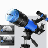 Télescope Réfracteur 70 mm Pour Débutants