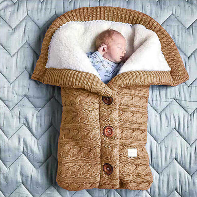 CozyCocoon Sac de Couchage Bébé Hiver | Enveloppe Polaire Chaude