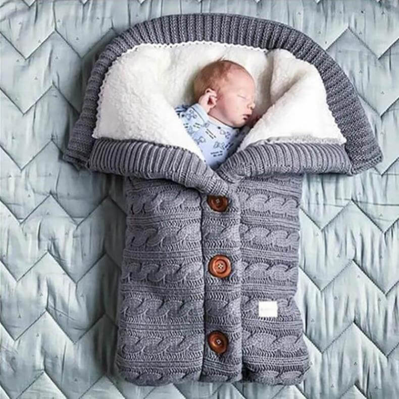 CozyCocoon Sac de Couchage Bébé Hiver | Enveloppe Polaire Chaude