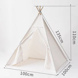 Tipi enfant blanc crème
