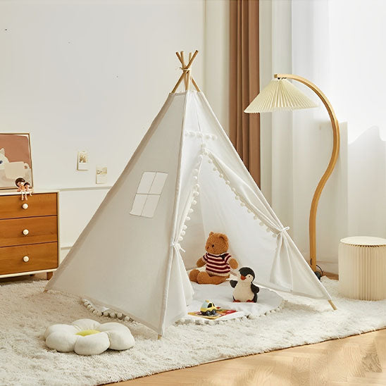 Tipi enfant blanc crème