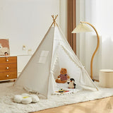 Tipi enfant blanc crème