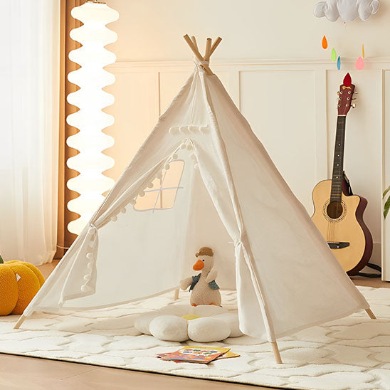 Tipi enfant blanc crème