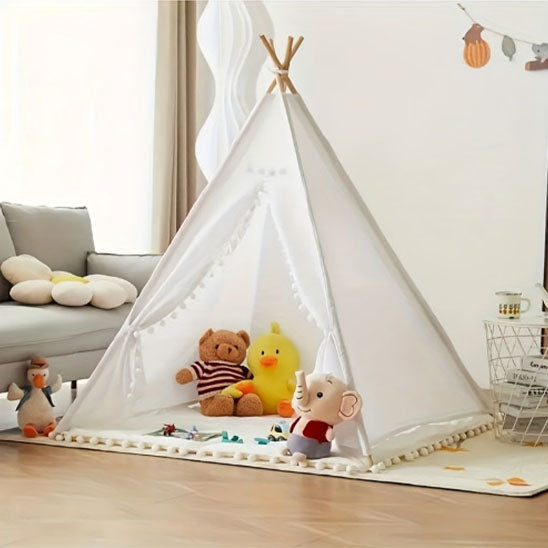Tipi enfant blanc crème