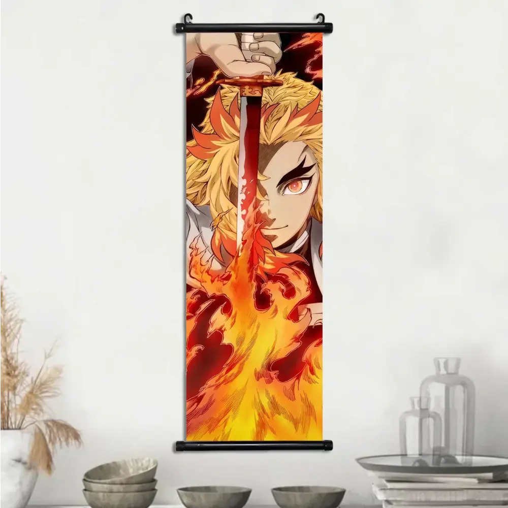 Toile Canvas Déroulante Demon Slayer