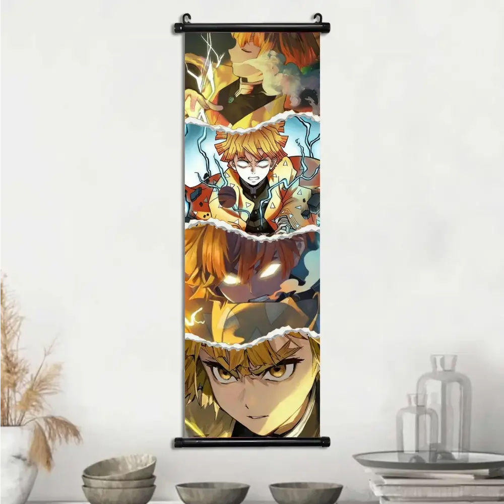 Toile Canvas Déroulante Demon Slayer