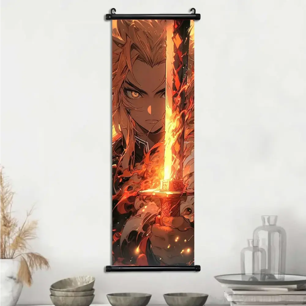 Toile Canvas Déroulante Demon Slayer