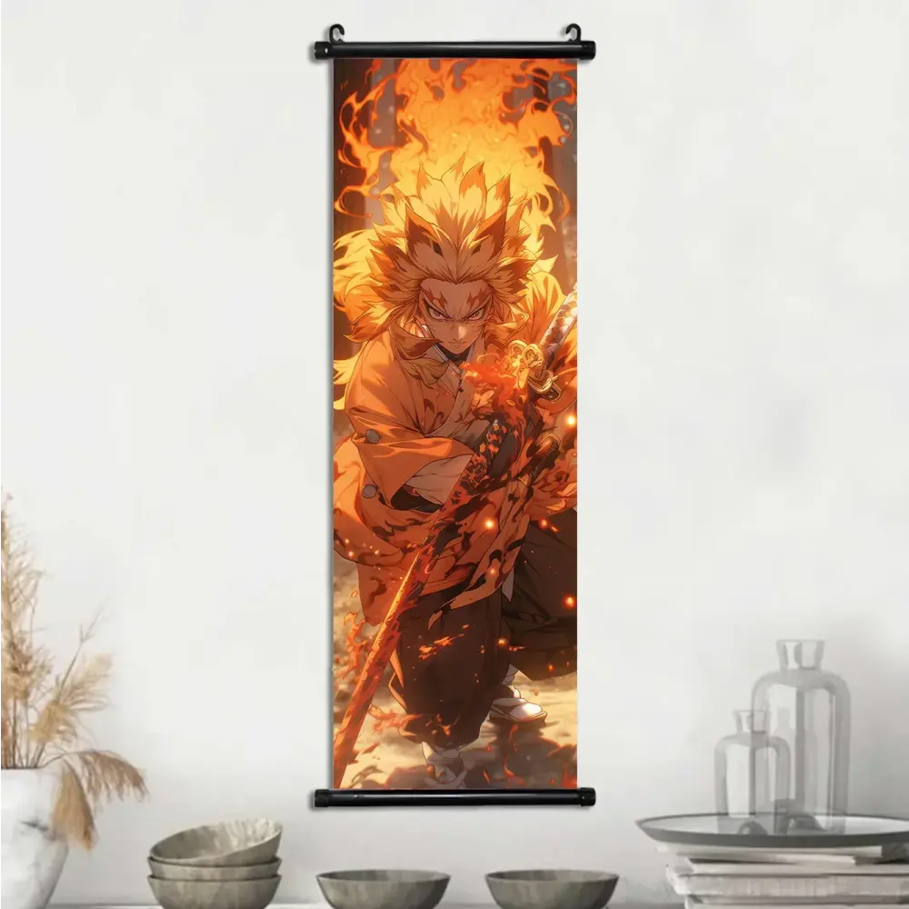 Toile Canvas Déroulante Demon Slayer