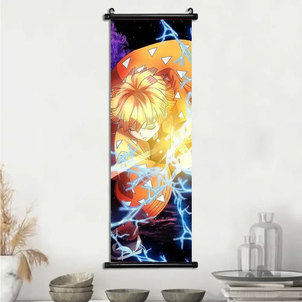 Toile Canvas Déroulante Demon Slayer