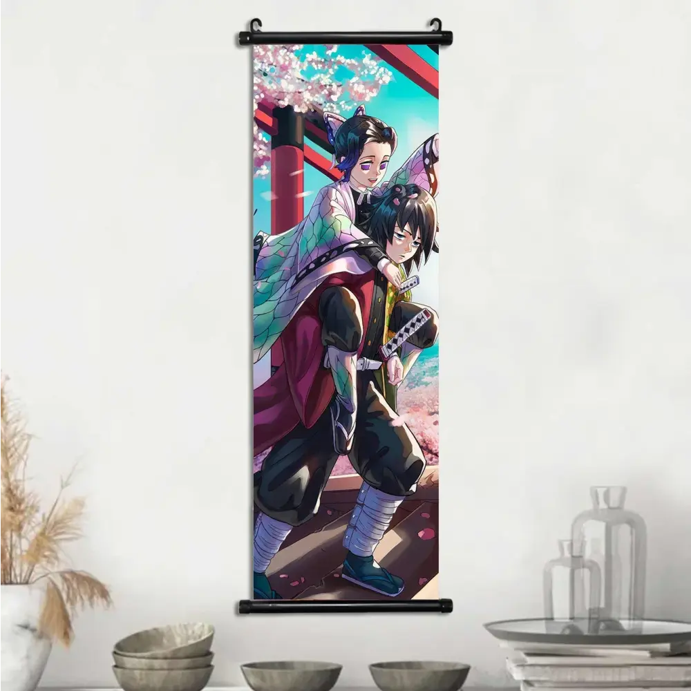 Toile Canvas Déroulante Demon Slayer