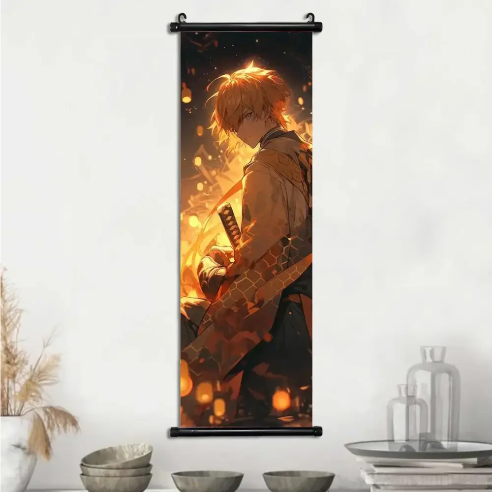 Toile Canvas Déroulante Demon Slayer