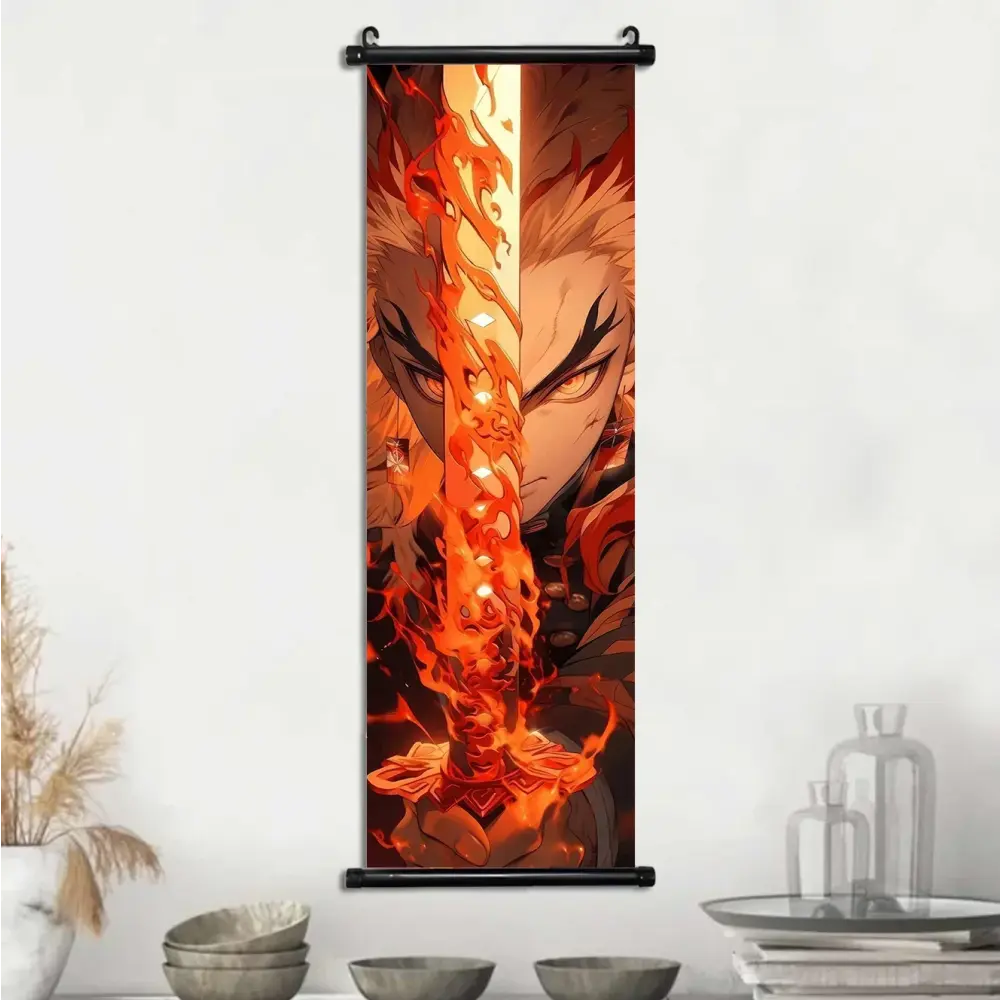 Toile Canvas Déroulante Demon Slayer
