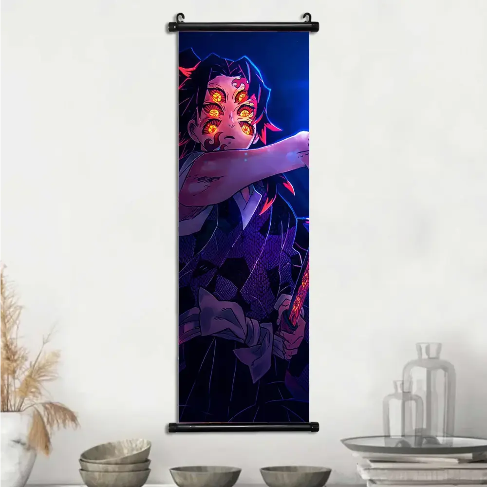 Toile Canvas Déroulante Demon Slayer