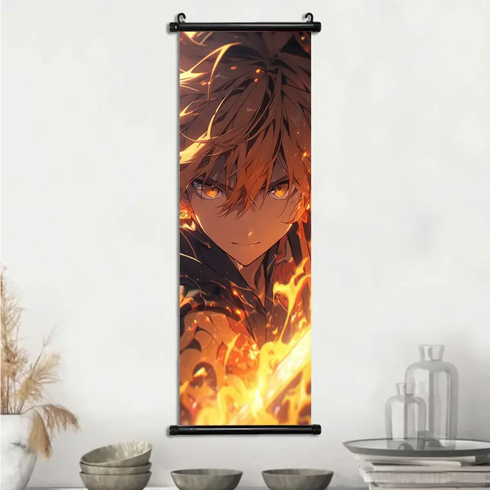 Toile Canvas Déroulante Demon Slayer