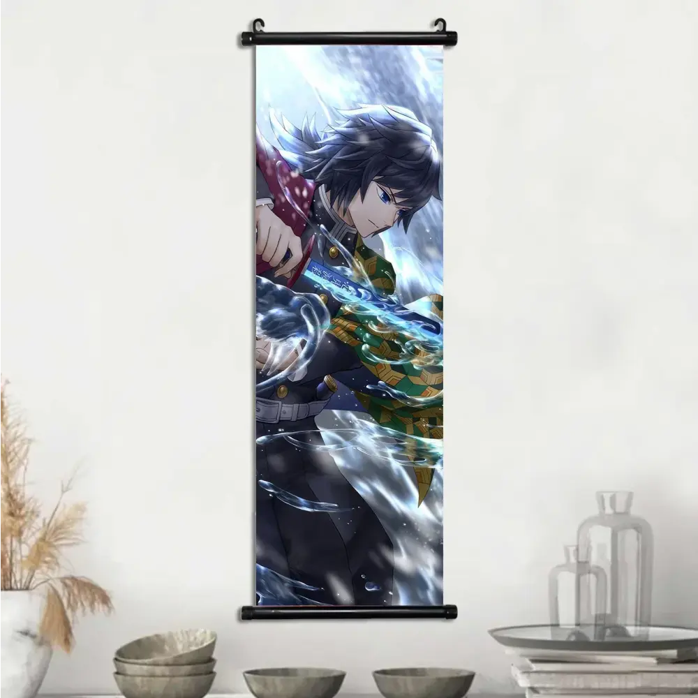 Toile Canvas Déroulante Demon Slayer