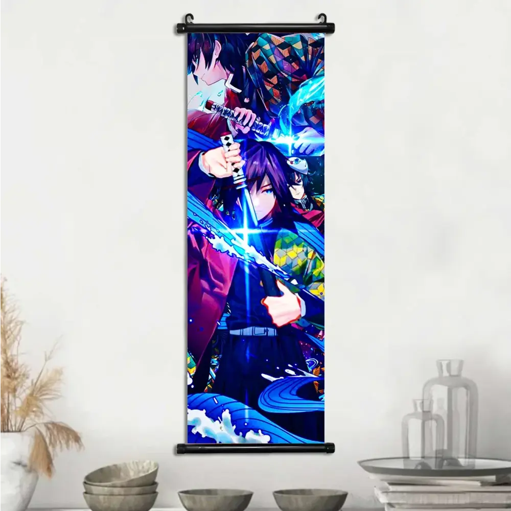 Toile Canvas Déroulante Demon Slayer
