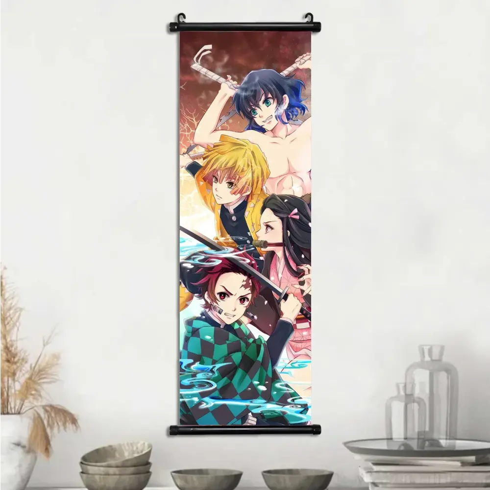 Toile Canvas Déroulante Demon Slayer