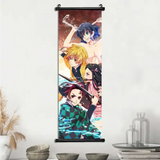 Toile Canvas Déroulante Demon Slayer