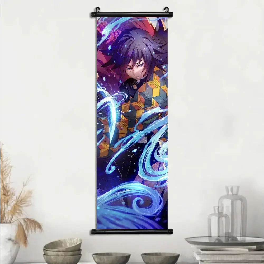 Toile Canvas Déroulante Demon Slayer