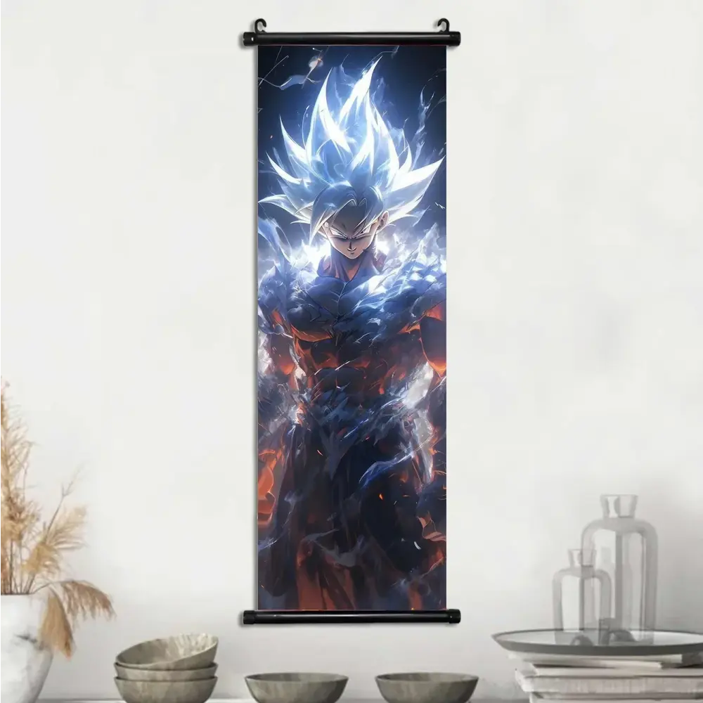 Toile Canvas Déroulante Goku & Vegeta Dragon Ball Z