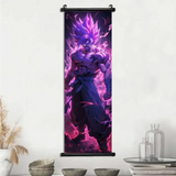 Toile Canvas Déroulante Goku & Vegeta Dragon Ball Z