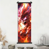 Toile Canvas Déroulante Goku & Vegeta Dragon Ball Z