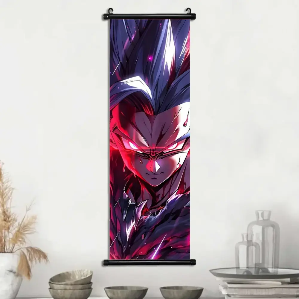 Toile Canvas Déroulante Goku & Vegeta Dragon Ball Z
