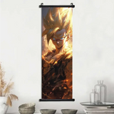 Toile Canvas Déroulante Goku & Vegeta Dragon Ball Z