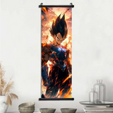 Toile Canvas Déroulante Goku & Vegeta Dragon Ball Z