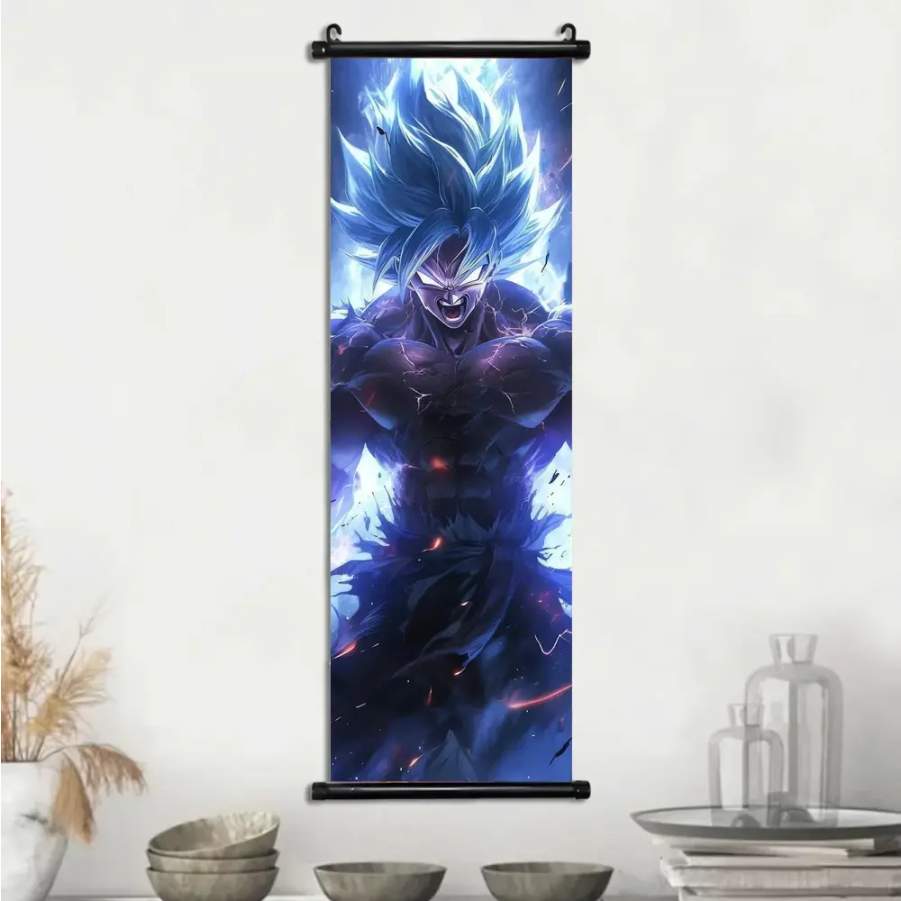 Toile Canvas Déroulante Goku & Vegeta Dragon Ball Z