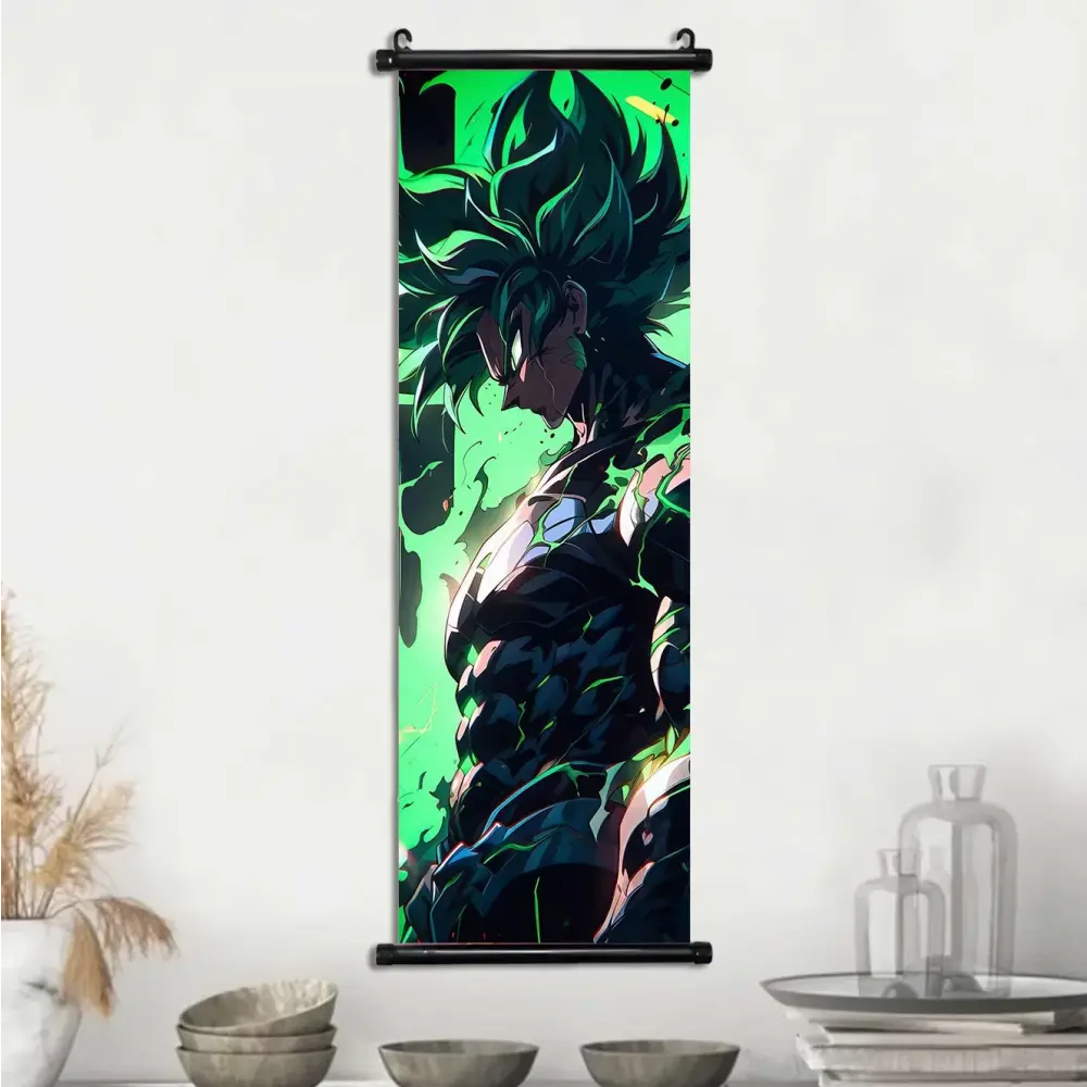 Toile Canvas Déroulante Goku & Vegeta Dragon Ball Z
