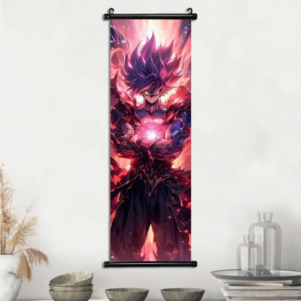 Toile Canvas Déroulante Goku & Vegeta Dragon Ball Z