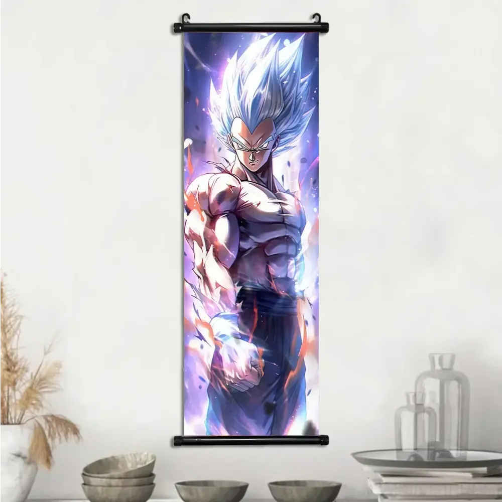Toile Canvas Déroulante Goku & Vegeta Dragon Ball Z