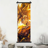 Toile Canvas Déroulante Goku & Vegeta Dragon Ball Z