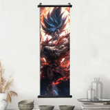 Toile Canvas Déroulante Goku & Vegeta Dragon Ball Z