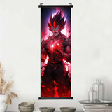 Toile Canvas Déroulante Goku & Vegeta Dragon Ball Z