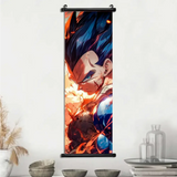 Toile Canvas Déroulante Goku & Vegeta Dragon Ball Z