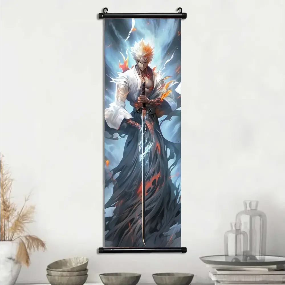 Toile Canvas déroulante Ichigo Kurosaki Bleach