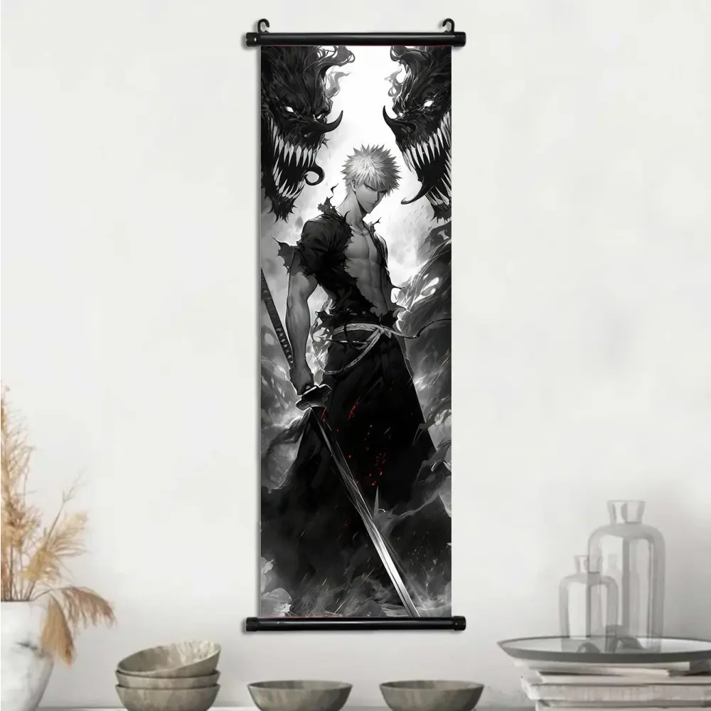 Toile Canvas déroulante Ichigo Kurosaki Bleach