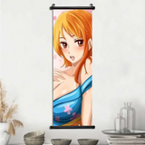 Toile Canvas Déroulante Nami, Boa Hancock & Yamato One Piece
