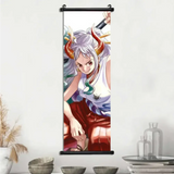 Toile Canvas Déroulante Nami, Boa Hancock & Yamato One Piece