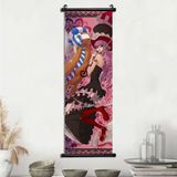 Toile Canvas Déroulante Nami, Boa Hancock & Yamato One Piece