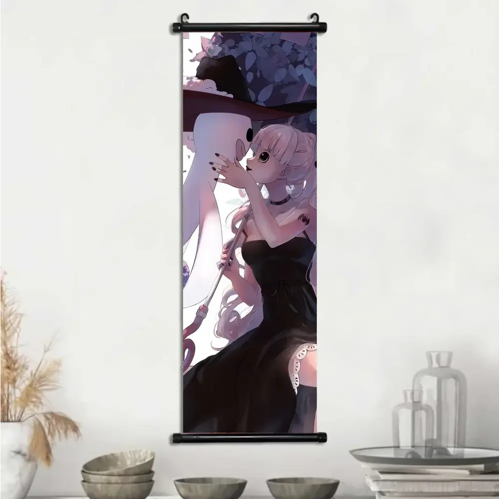 Toile Canvas Déroulante Nami, Boa Hancock & Yamato One Piece