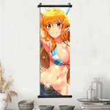 Toile Canvas Déroulante Nami, Boa Hancock & Yamato One Piece