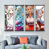 Toile Canvas Déroulante Nami, Boa Hancock & Yamato One Piece