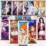 Toile Canvas Déroulante Nami, Boa Hancock & Yamato One Piece