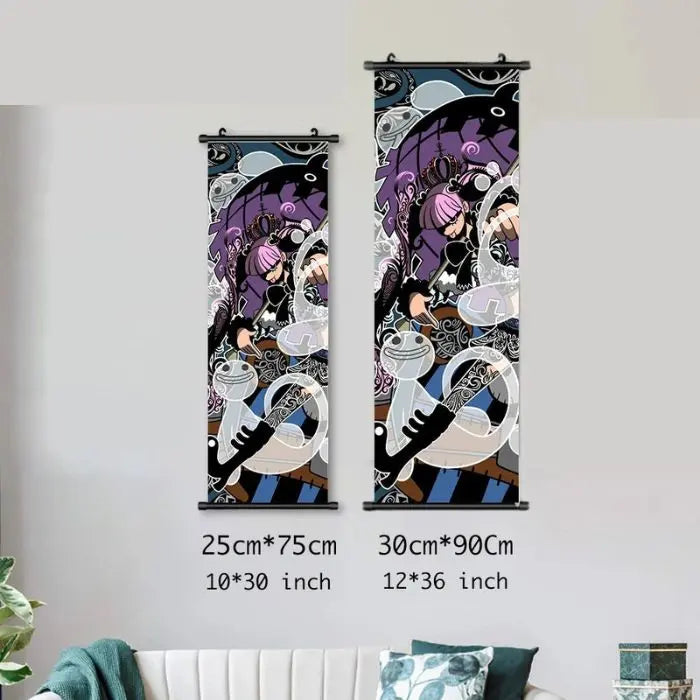 Toile Canvas Déroulante Nami, Boa Hancock & Yamato One Piece