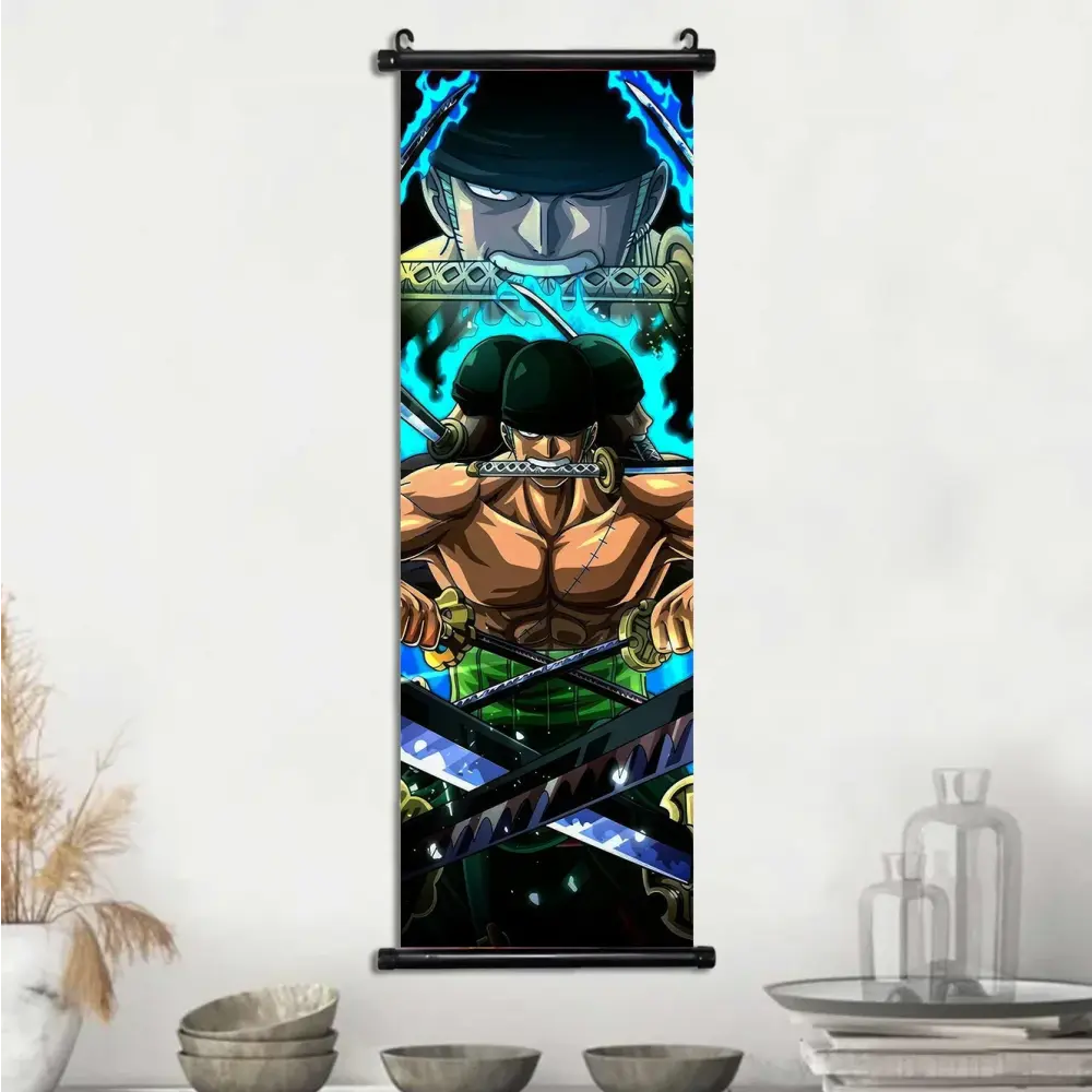 Toile Canvas déroulante Roronoa Zoro One Piece